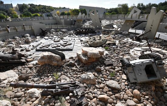 Countries of the world. Lebanon. Hezbollah Resistance Museum in Mleeta