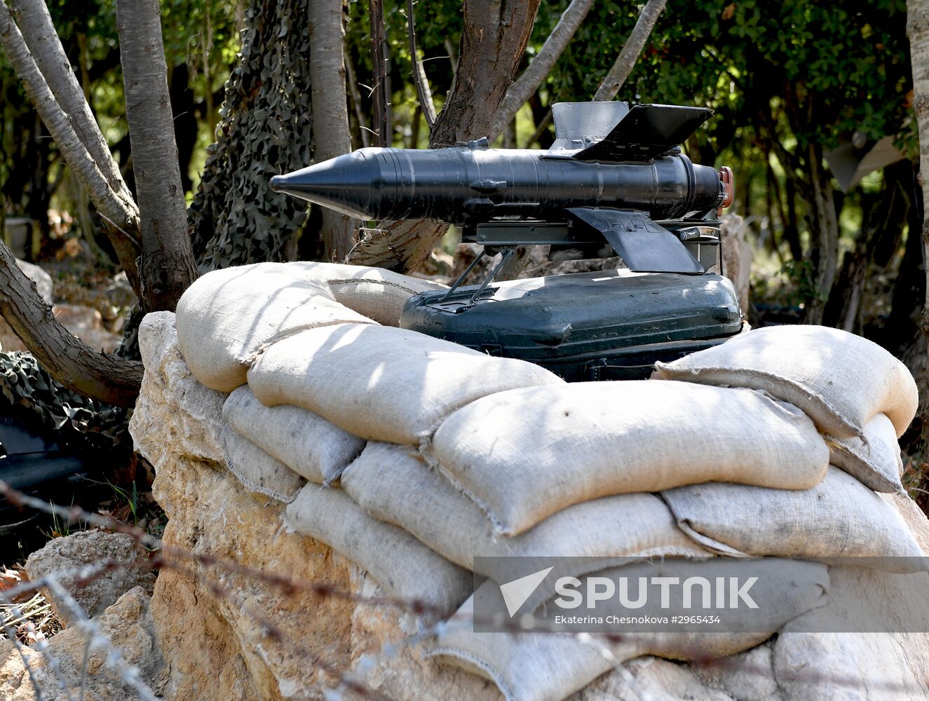 Countries of the world. Lebanon. Hezbollah Resistance Museum in Mleeta