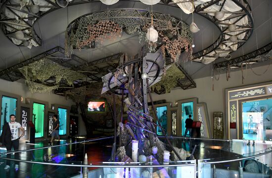 Countries of the world. Lebanon. Hezbollah Resistance Museum in Mleeta