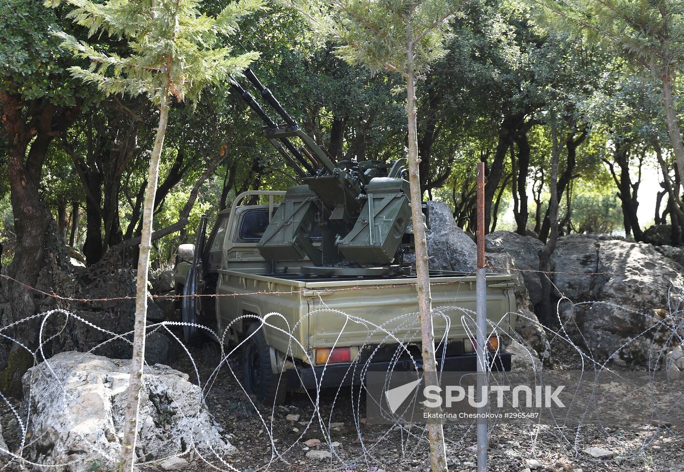 Countries of the world. Lebanon. Hezbollah Resistance Museum in Mleeta