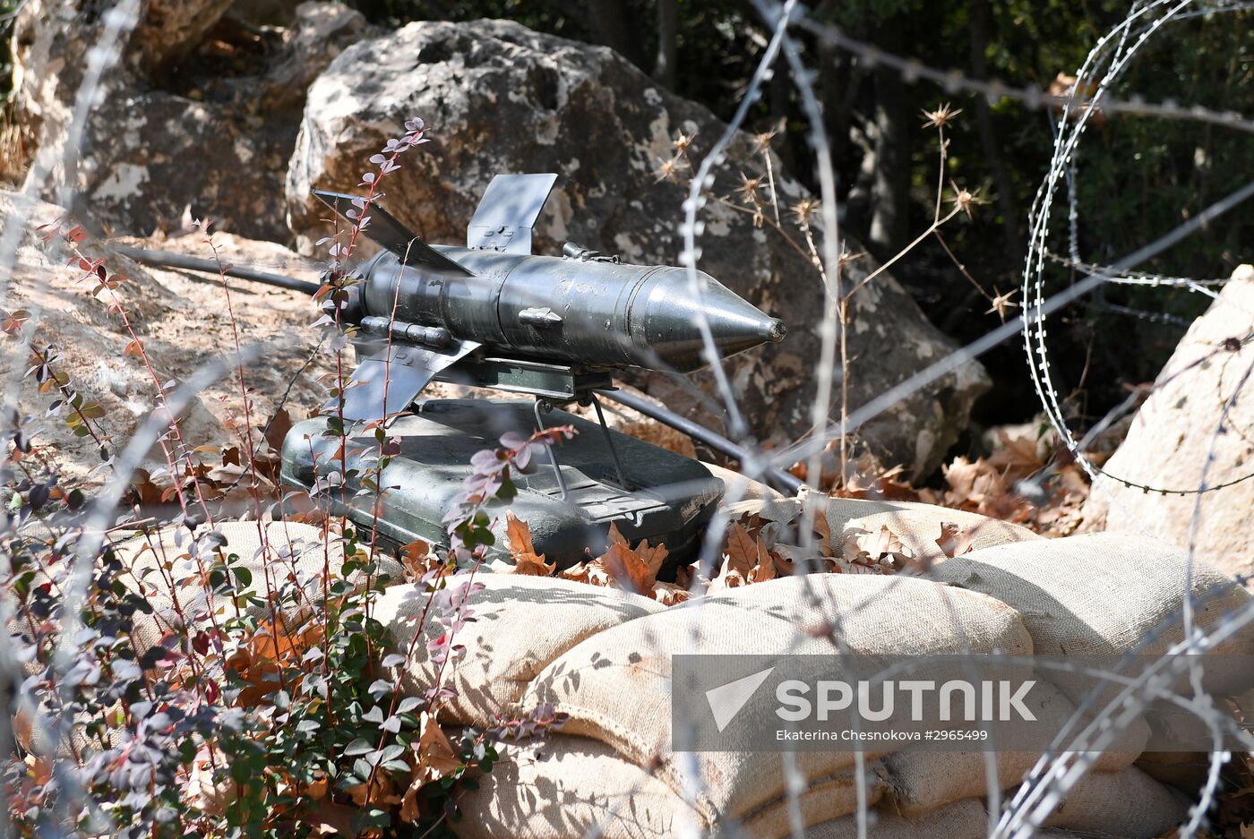 Counties of the world. Lebanon. Hezbollah Resistance Museum in Mleeta