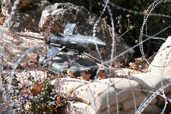 Counties of the world. Lebanon. Hezbollah Resistance Museum in Mleeta