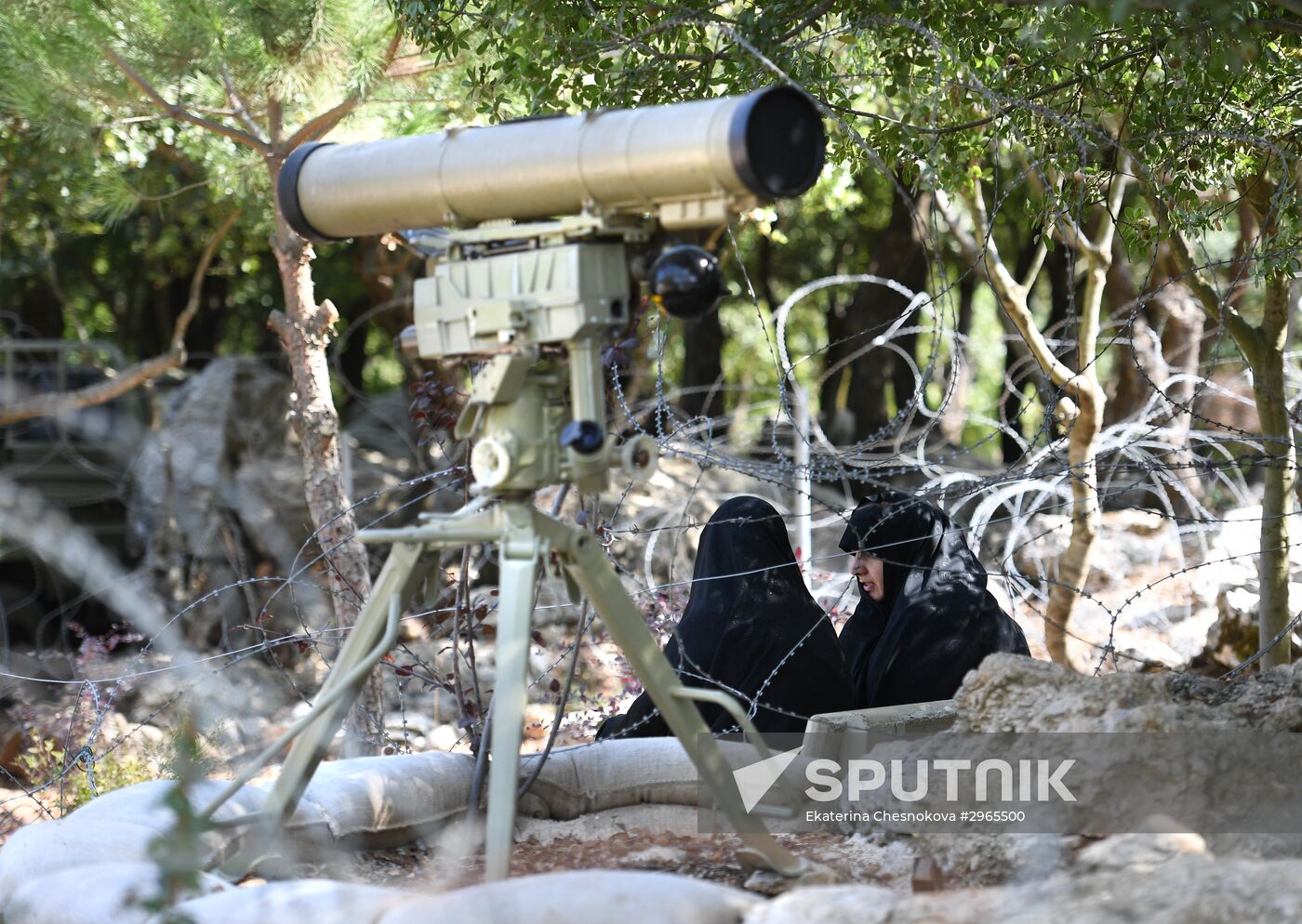 Counties of the world. Lebanon. Hezbollah Resistance Museum in Mleeta