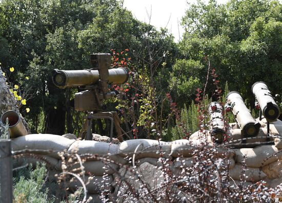 Counties of the world. Lebanon. Hezbollah Resistance Museum in Mleeta