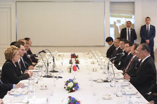 Federation Council Speaker Valentina Matviyenko visits Japan