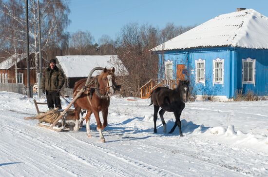 Winter in Siberia