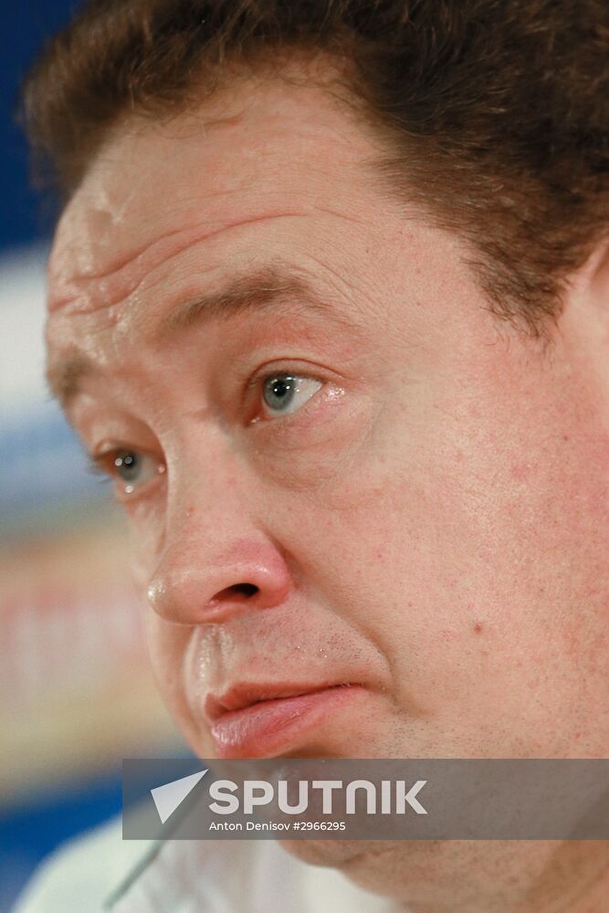 Football. Champions League. CSKA's training session