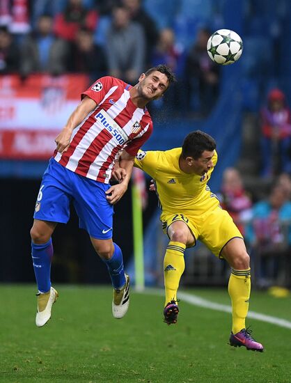 Football. UEFA Champions League. Atletico (Madrid) vs. Rostov (Rostov-on-Don)