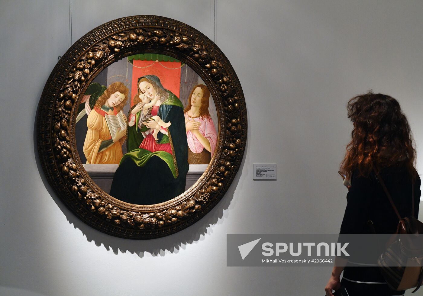 Pre-auction display of Sotheby's lots in Moscow