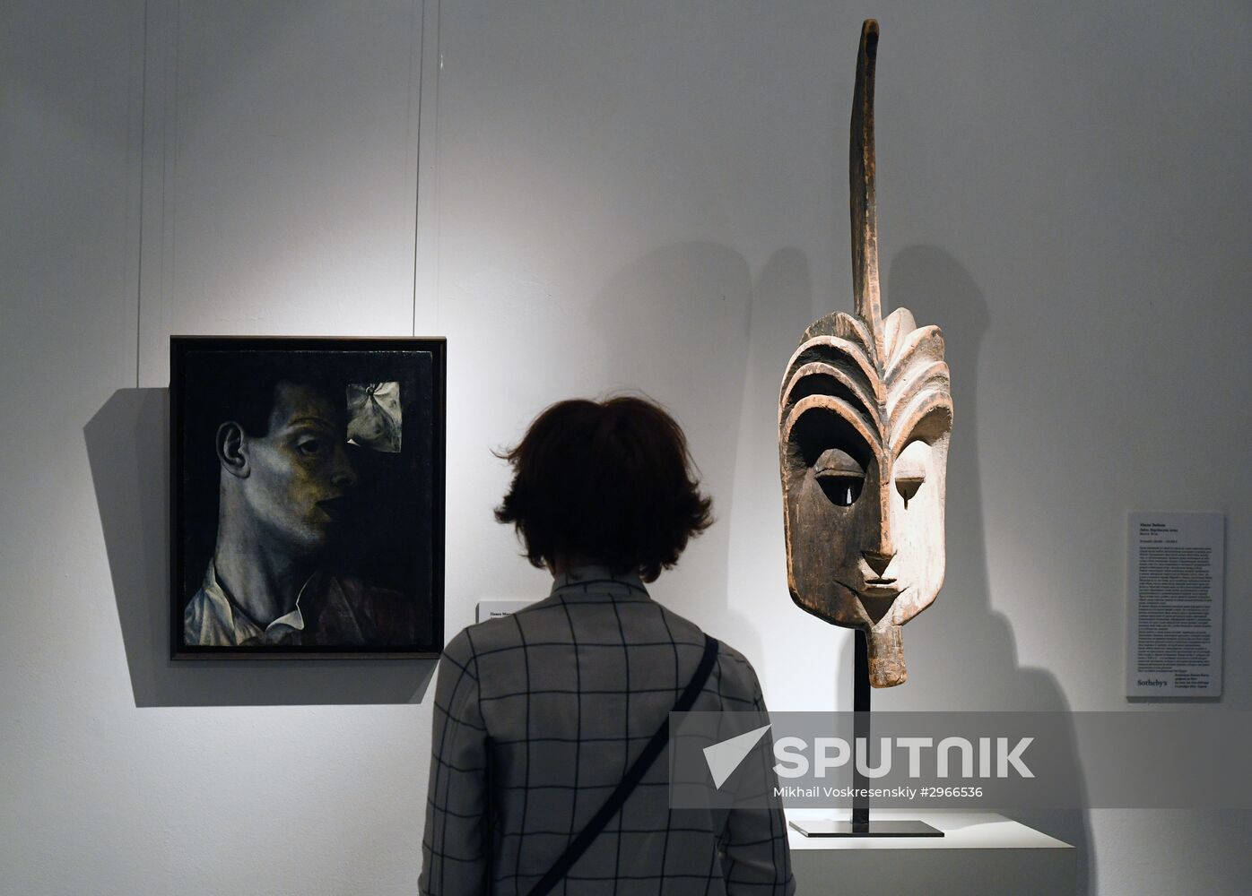 Pre-auction display of Sotheby's lots in Moscow