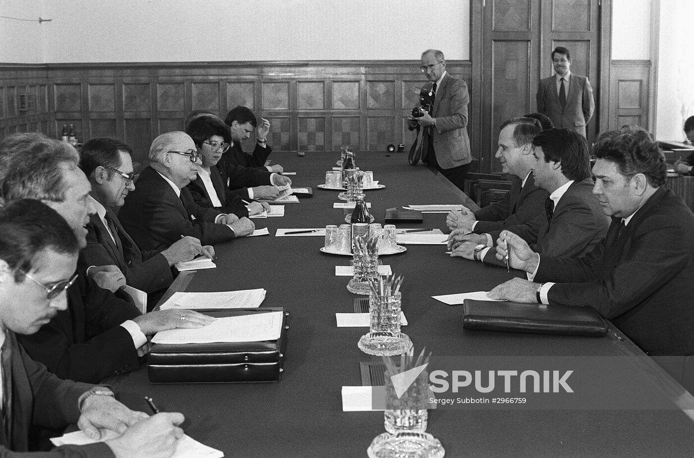 Rudolf Sallinger visits the USSR