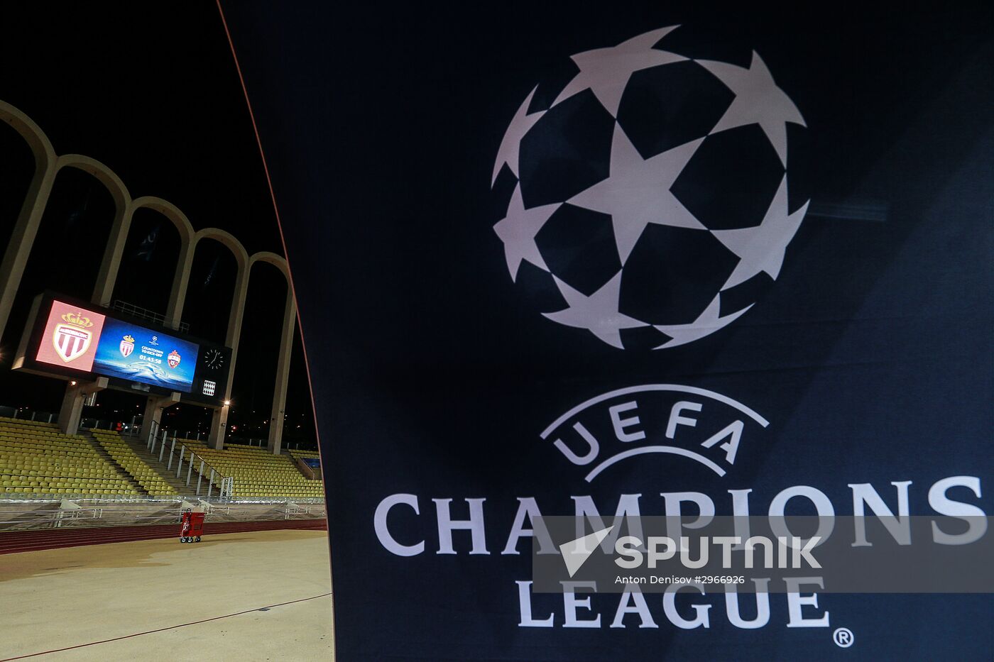UEFA Champions League. Monaco vs. CSKA
