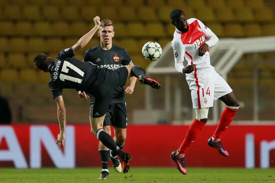 UEFA Champions League. Monaco vs. CSKA