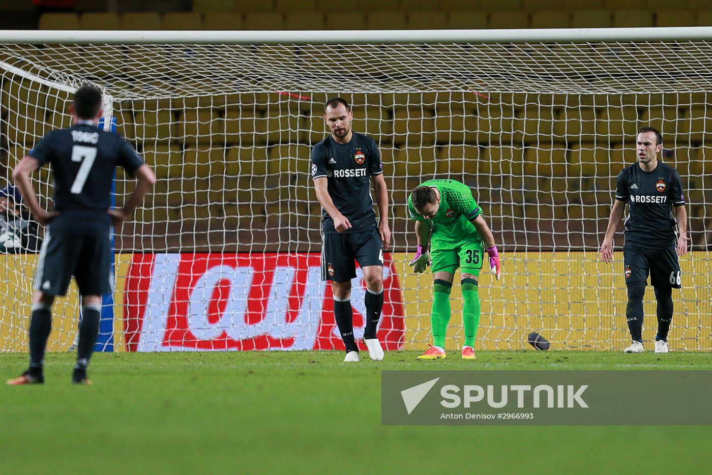 UEFA Champions League. Monaco vs. CSKA