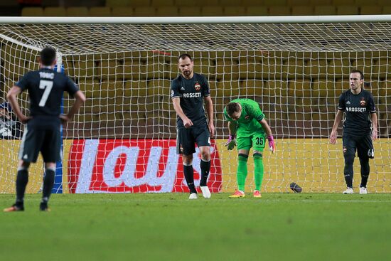 UEFA Champions League. Monaco vs. CSKA