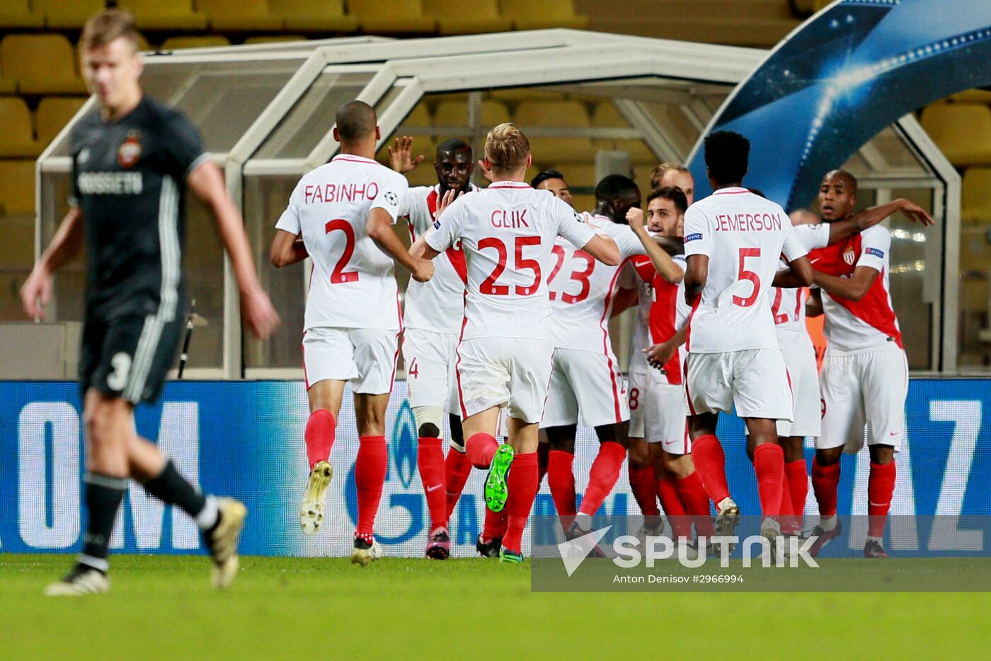 UEFA Champions League. Monaco vs. CSKA