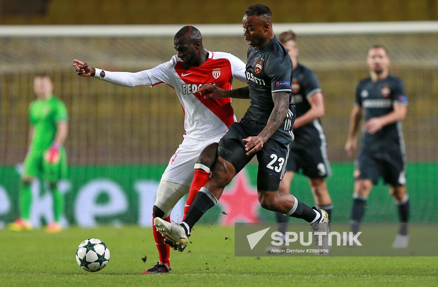 UEFA Champions League. Monaco vs. CSKA