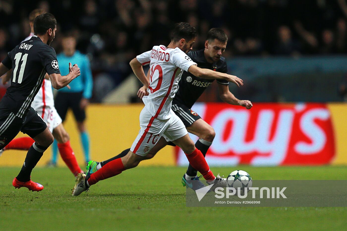 UEFA Champions League. Monaco vs. CSKA