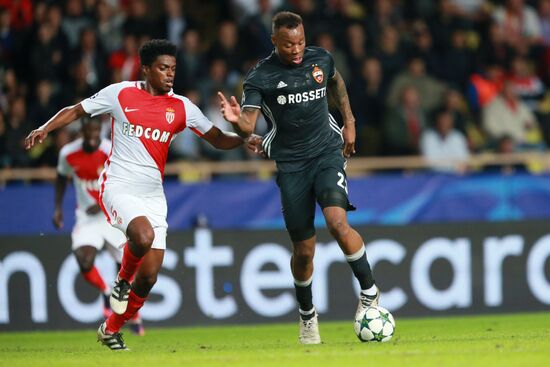 UEFA Champions League. Monaco vs. CSKA