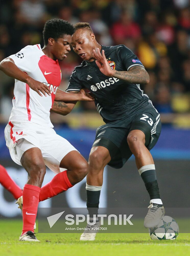 UEFA Champions League. Monaco vs. CSKA