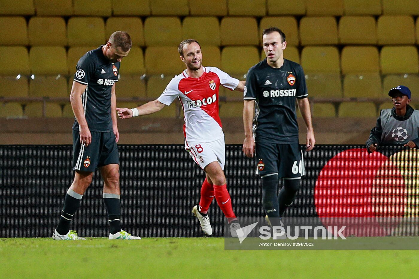 UEFA Champions League. Monaco vs. CSKA