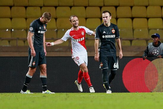 UEFA Champions League. Monaco vs. CSKA