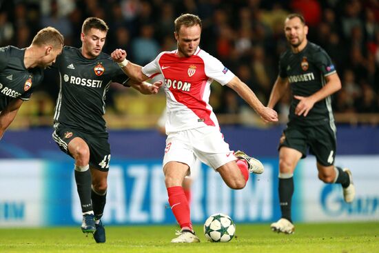 UEFA Champions League. Monaco vs. CSKA