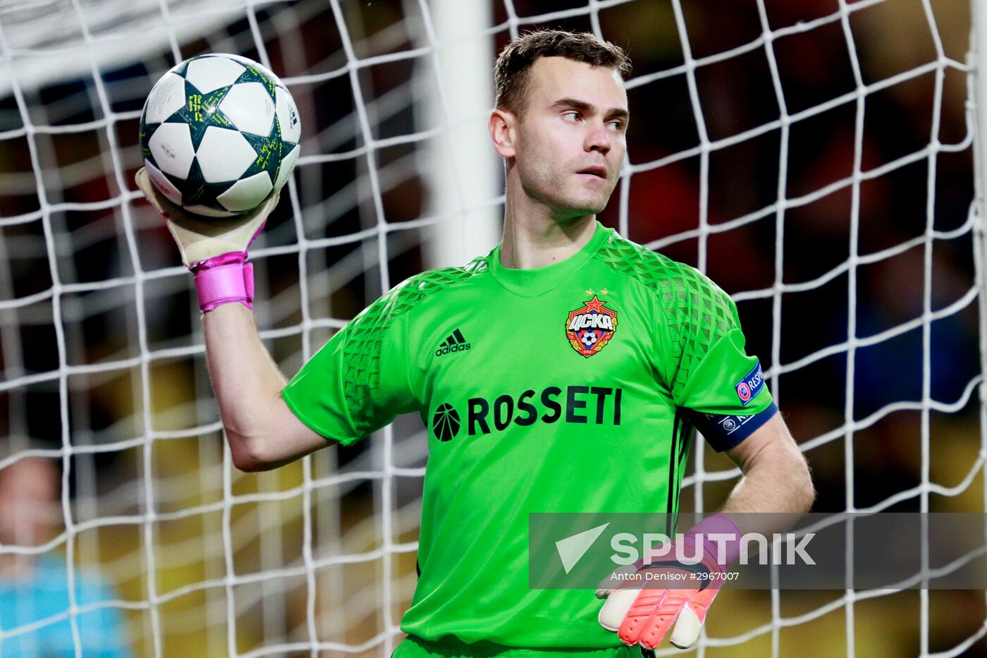UEFA Champions League. Monaco vs. CSKA