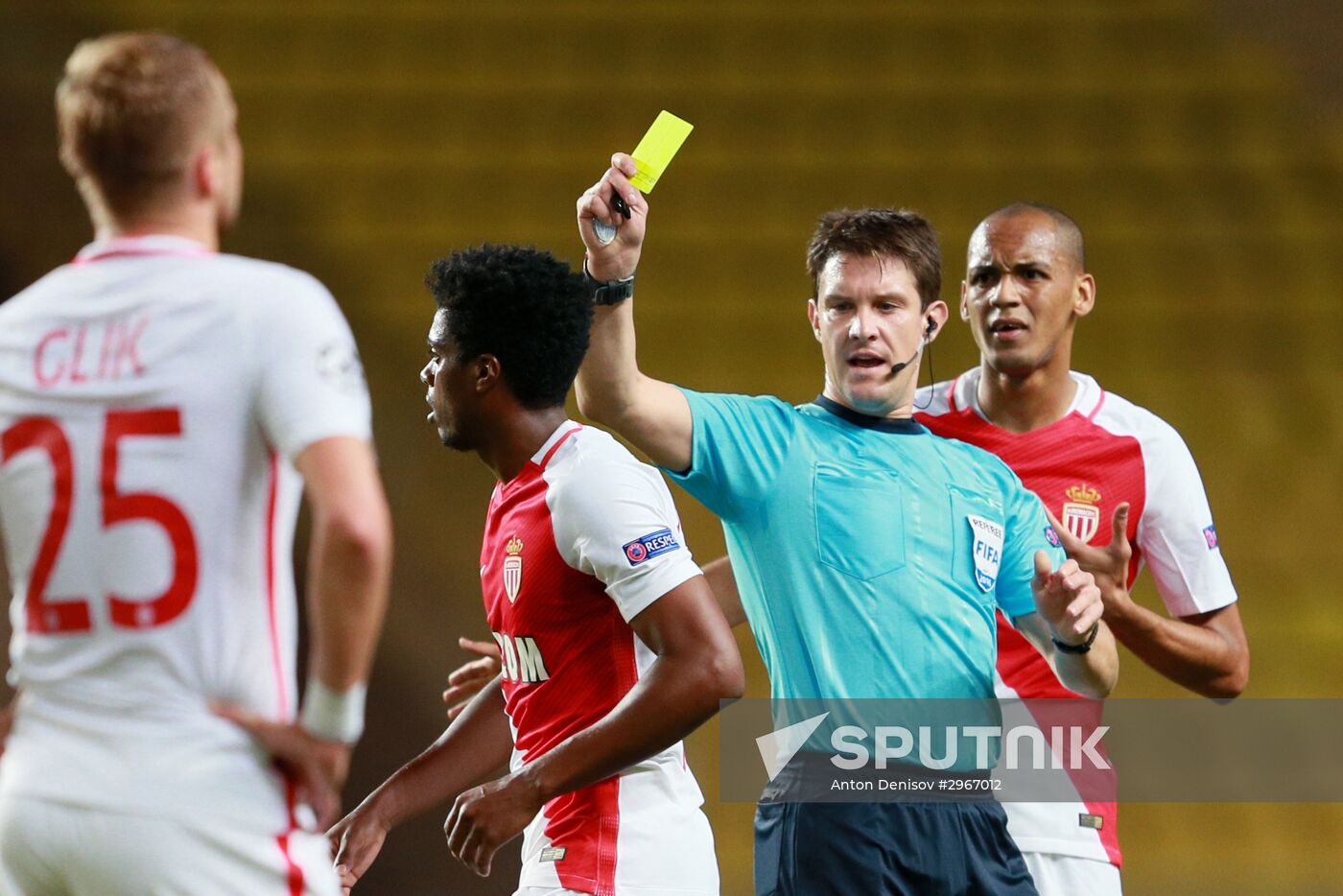 UEFA Champions League. Monaco vs. CSKA