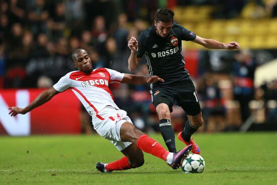 UEFA Champions League. Monaco vs. CSKA