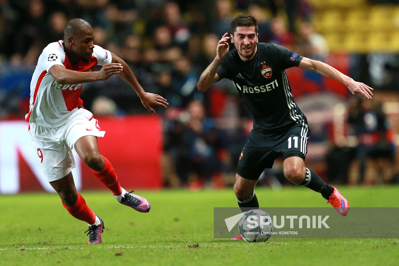 UEFA Champions League. Monaco vs. CSKA