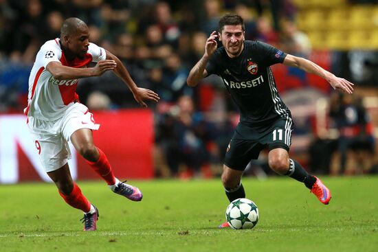 UEFA Champions League. Monaco vs. CSKA