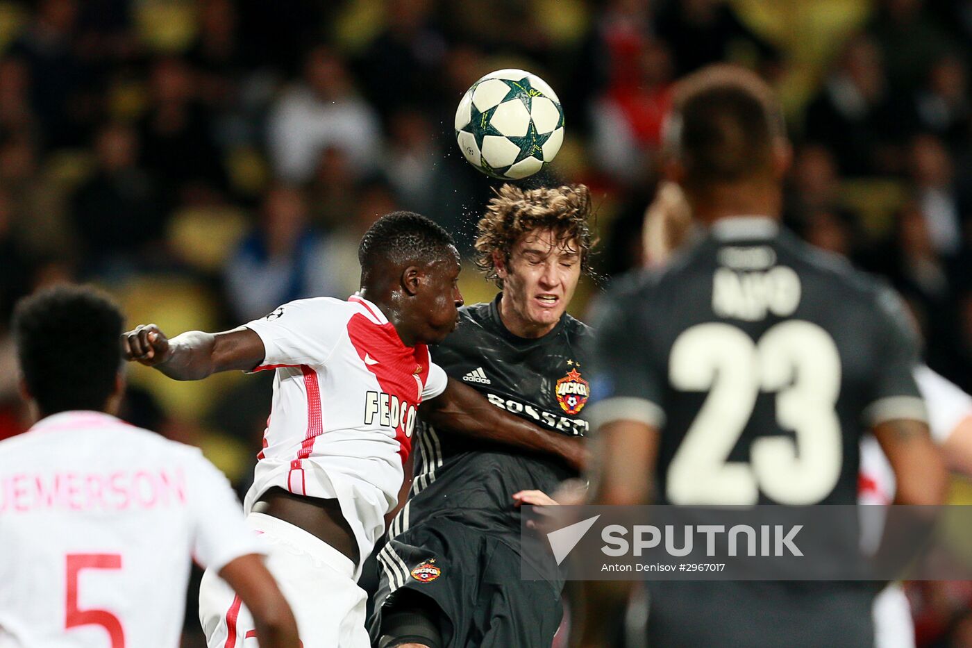 UEFA Champions League. Monaco vs. CSKA