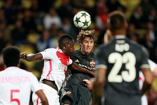 UEFA Champions League. Monaco vs. CSKA