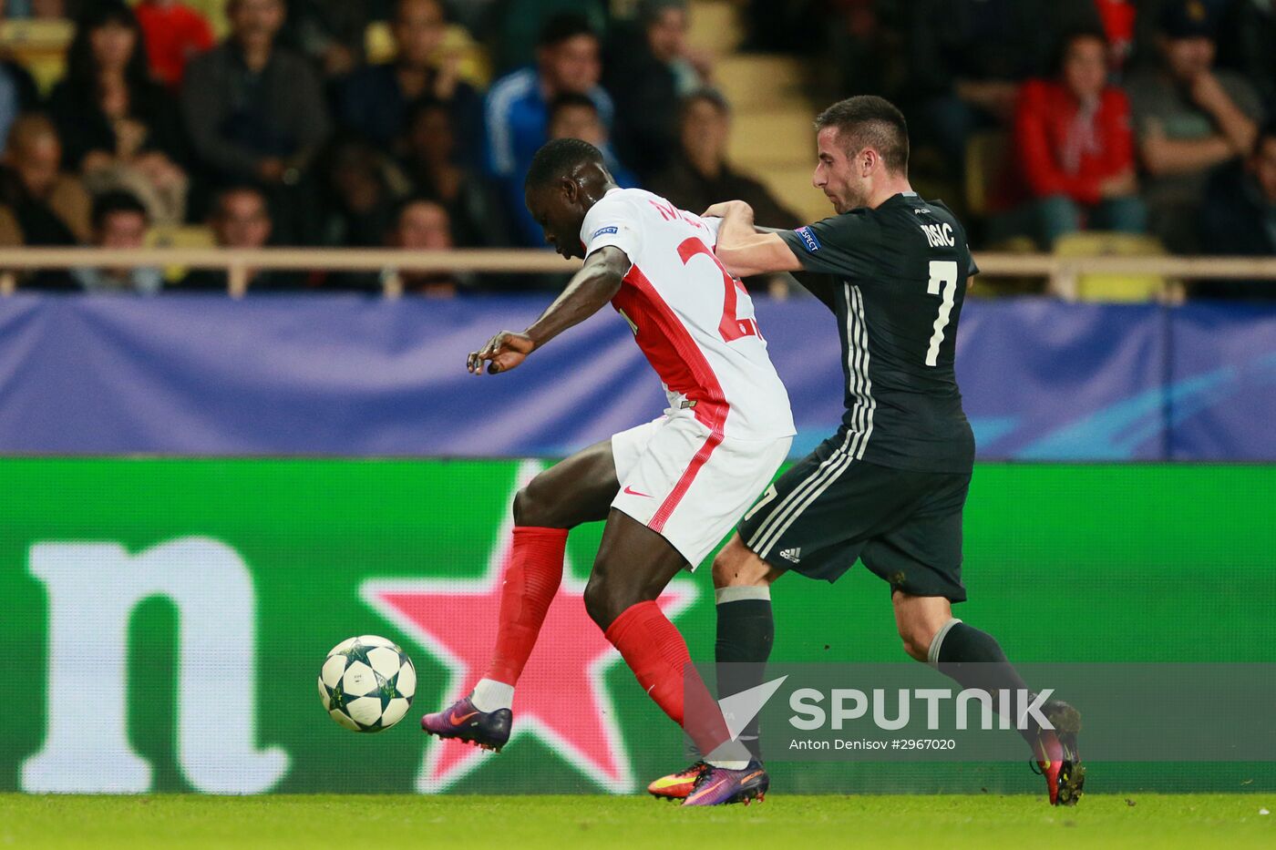UEFA Champions League. Monaco vs. CSKA