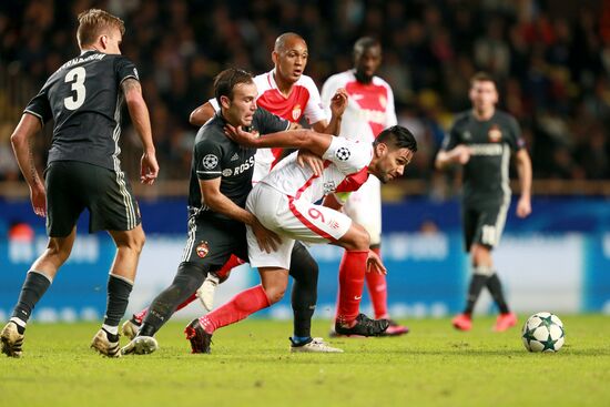 UEFA Champions League. Monaco vs. CSKA