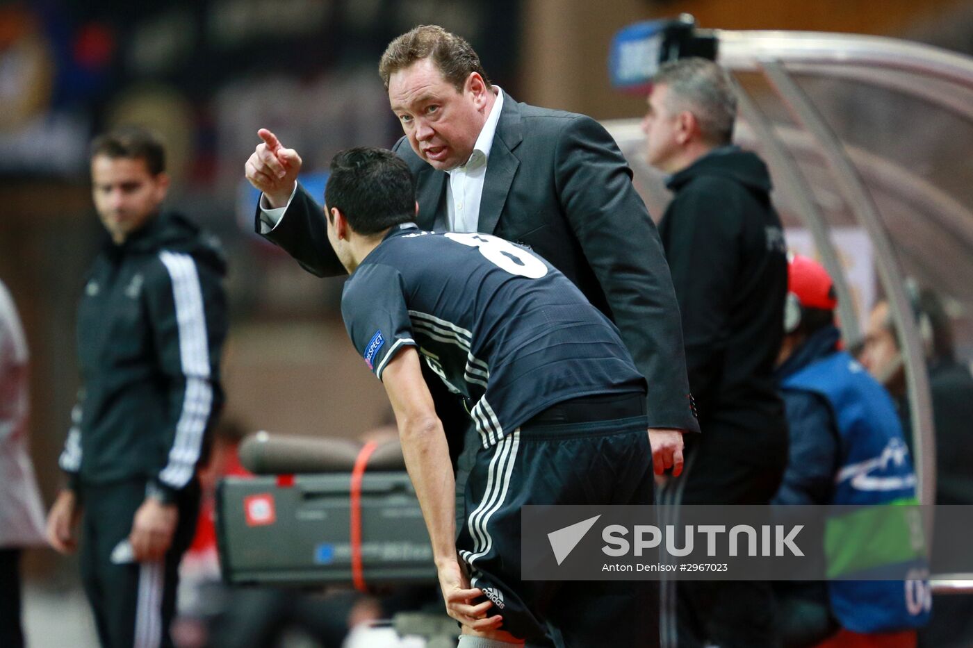 UEFA Champions League. Monaco vs. CSKA
