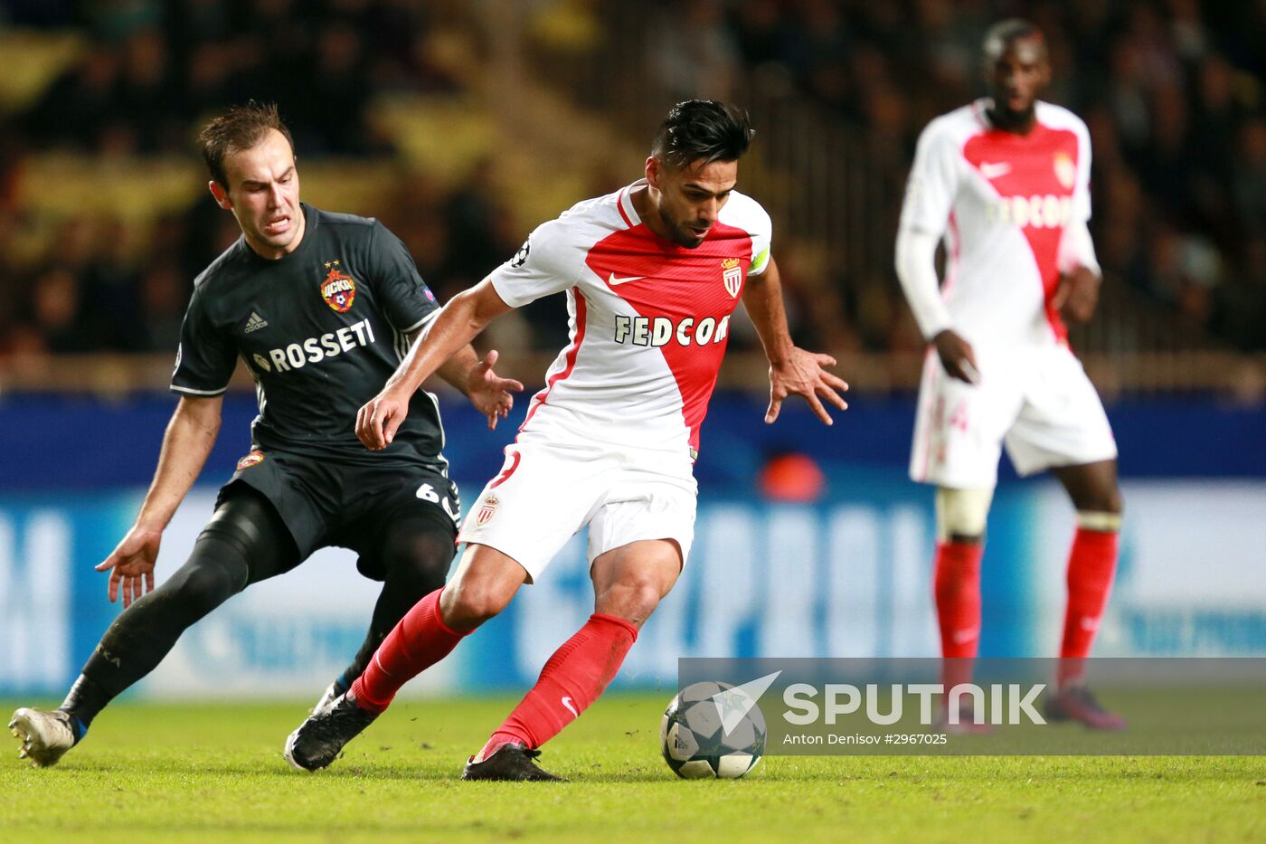 UEFA Champions League. Monaco vs. CSKA