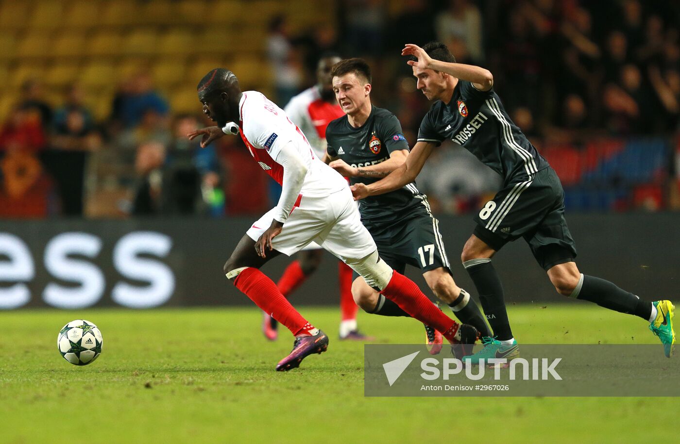 UEFA Champions League. Monaco vs. CSKA