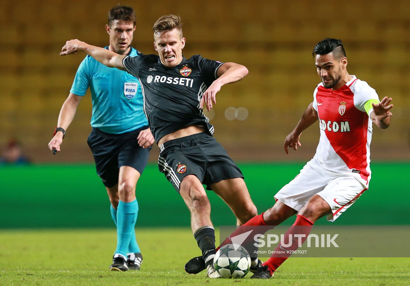 UEFA Champions League. Monaco vs. CSKA