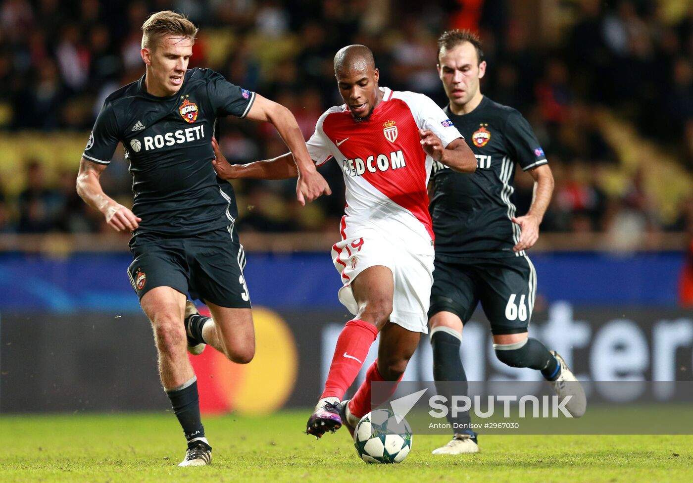 UEFA Champions League. Monaco vs. CSKA
