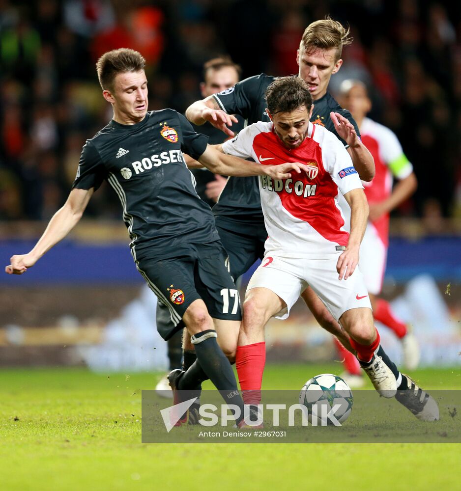 UEFA Champions League. Monaco vs. CSKA