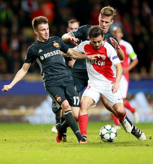 UEFA Champions League. Monaco vs. CSKA