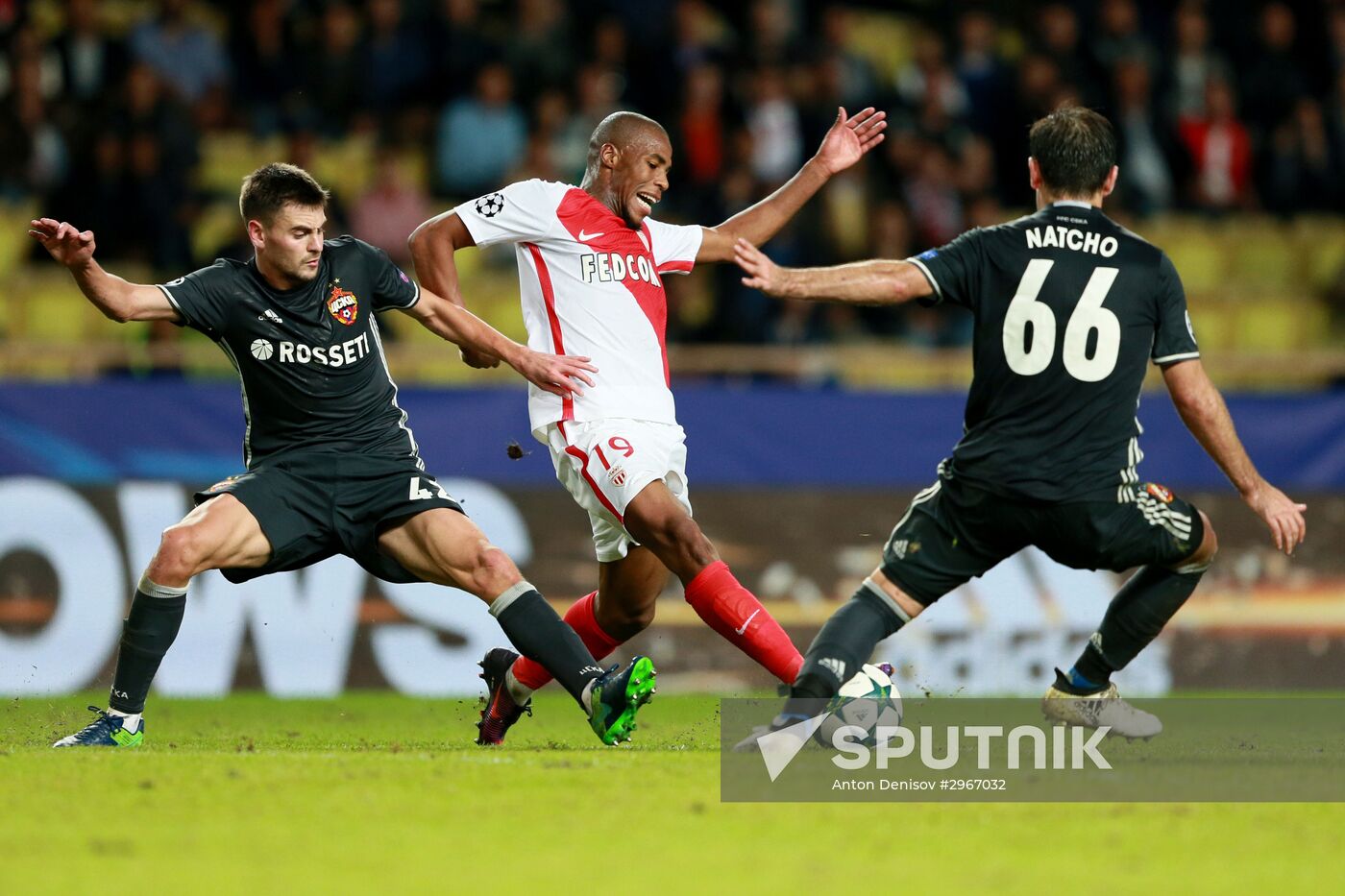 UEFA Champions League. Monaco vs. CSKA