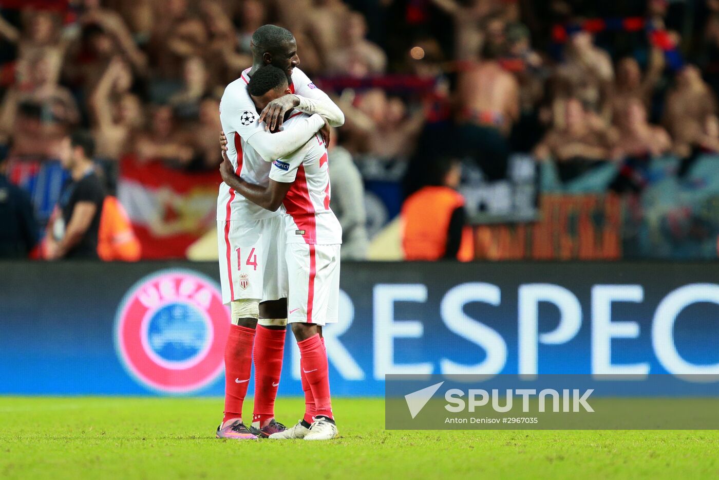 UEFA Champions League. Monaco vs. CSKA