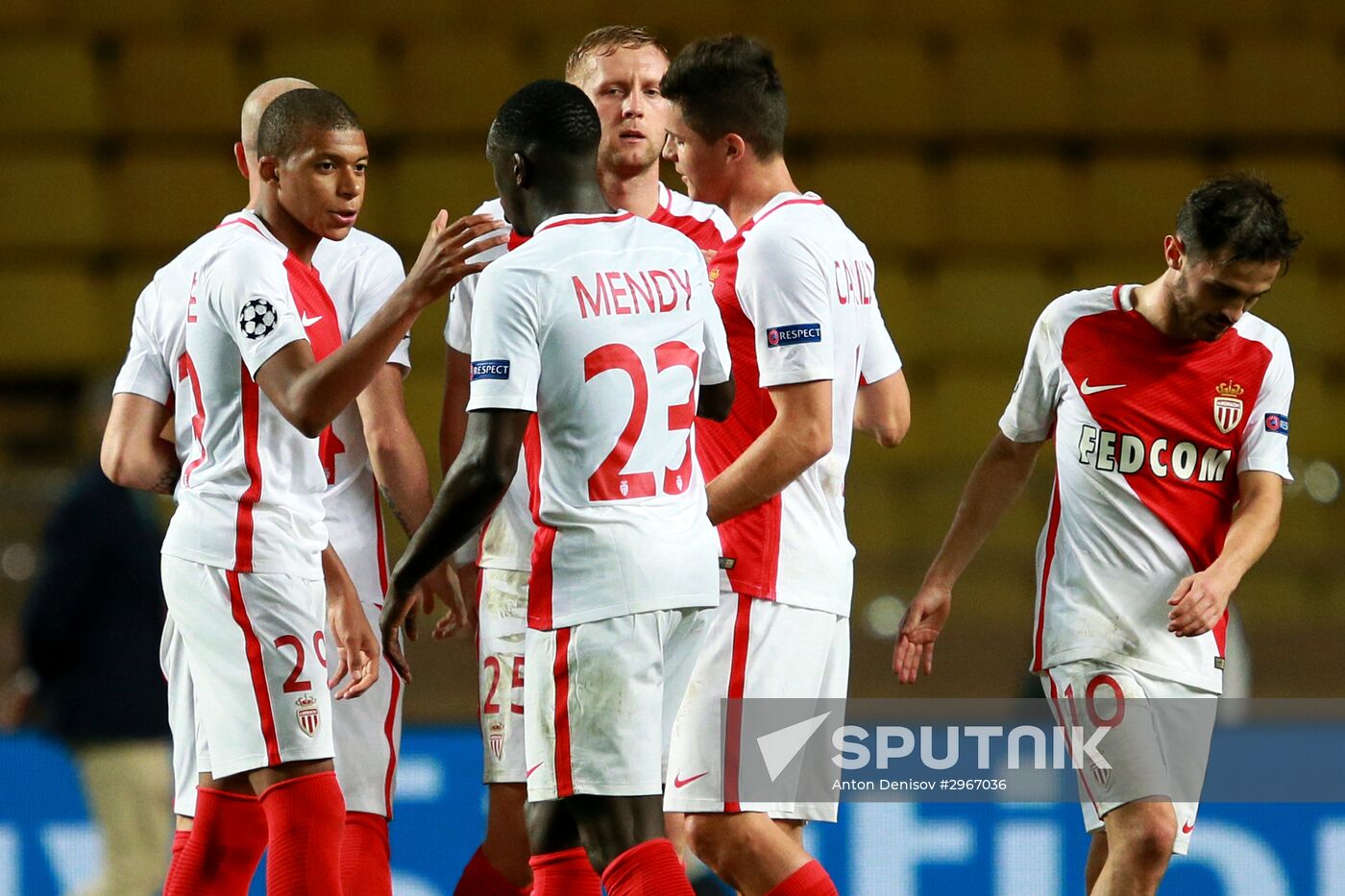 UEFA Champions League. Monaco vs. CSKA