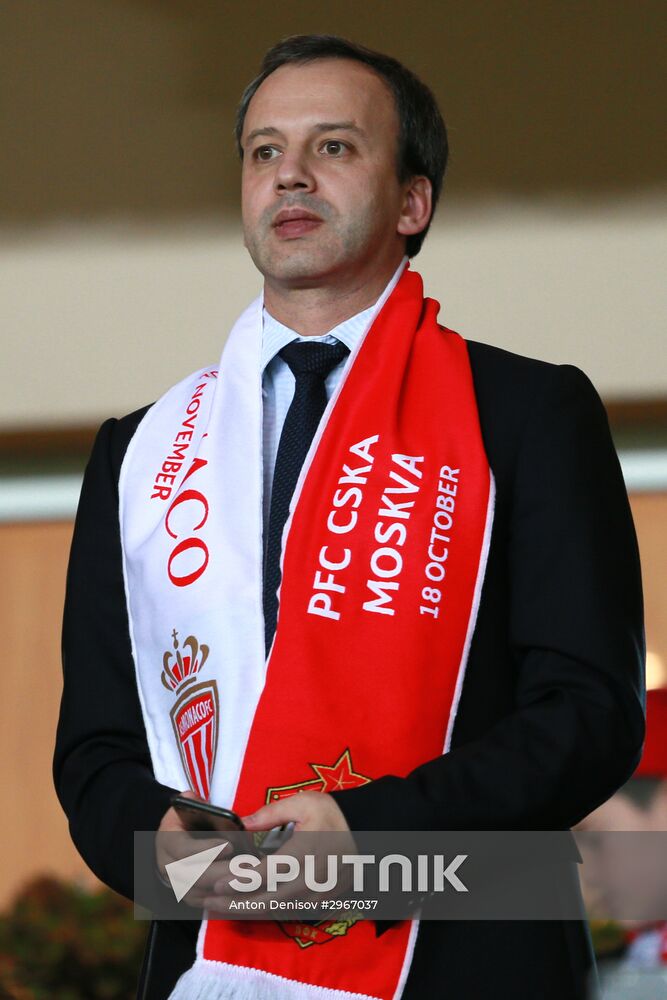 UEFA Champions League. Monaco vs. CSKA