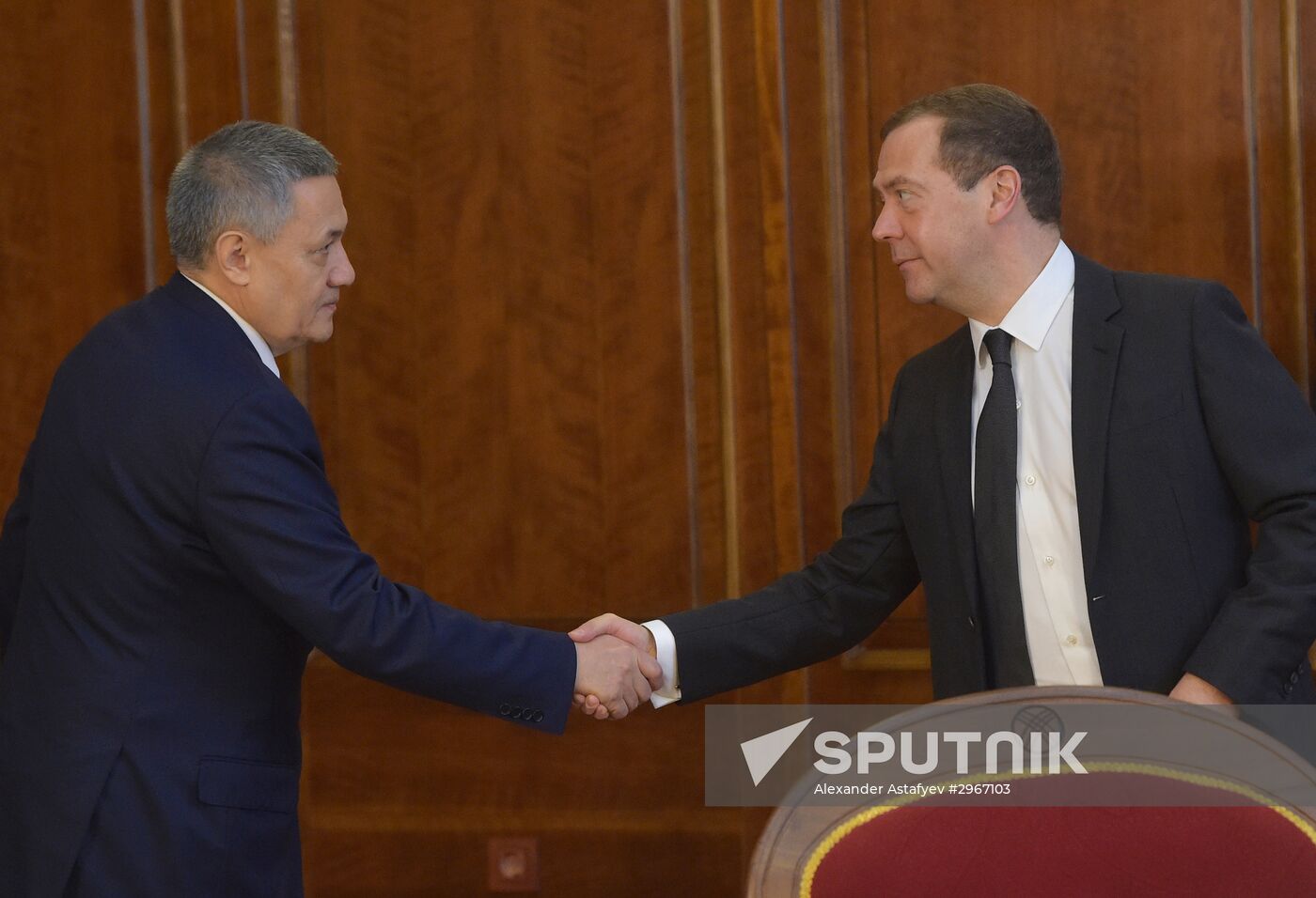 Russian Prime Minister Dmitry Medvedev's official visit to Kyrgyzstan