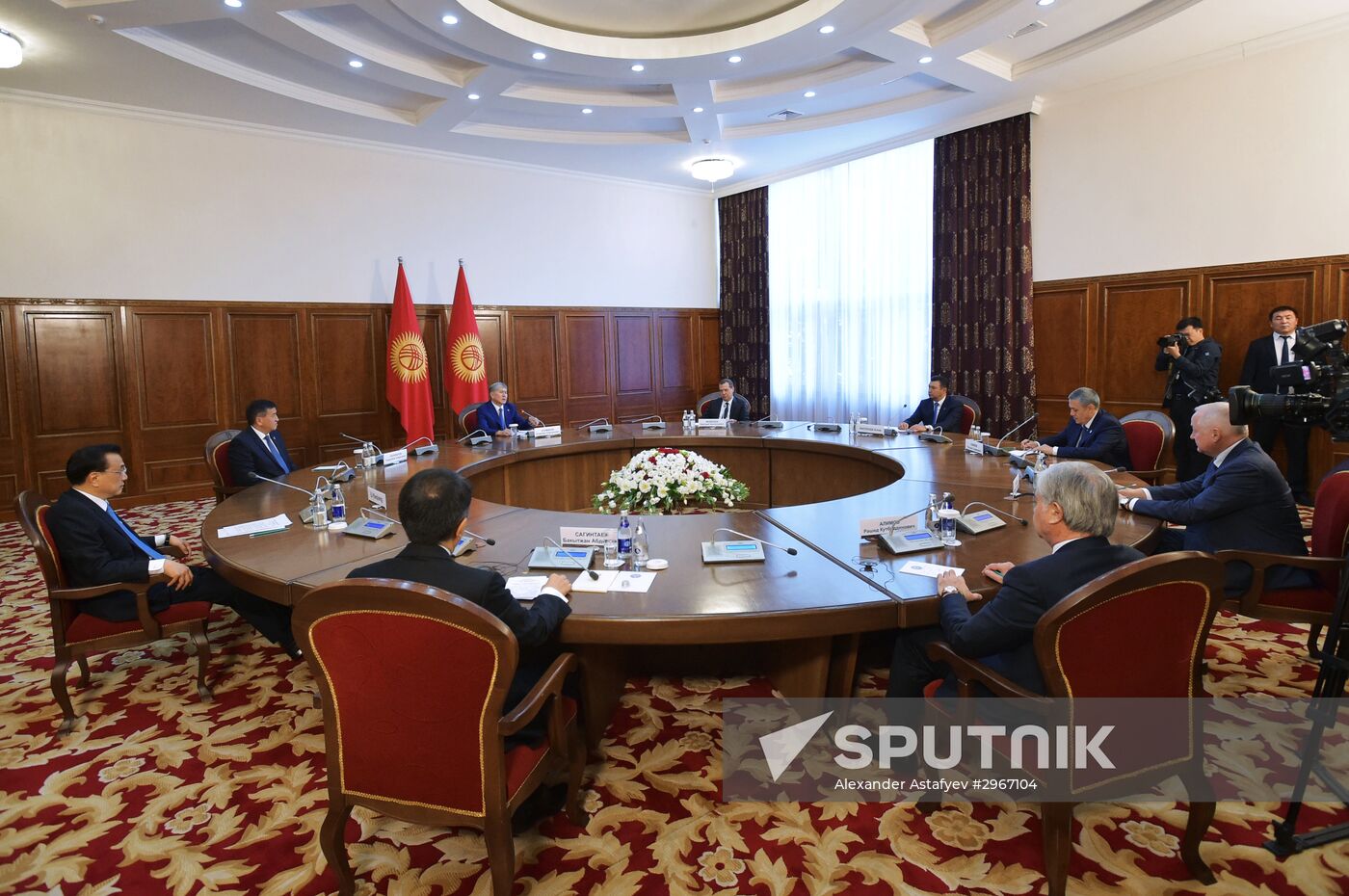 Russian Prime Minister Dmitry Medvedev's official visit to Kyrgyzstan