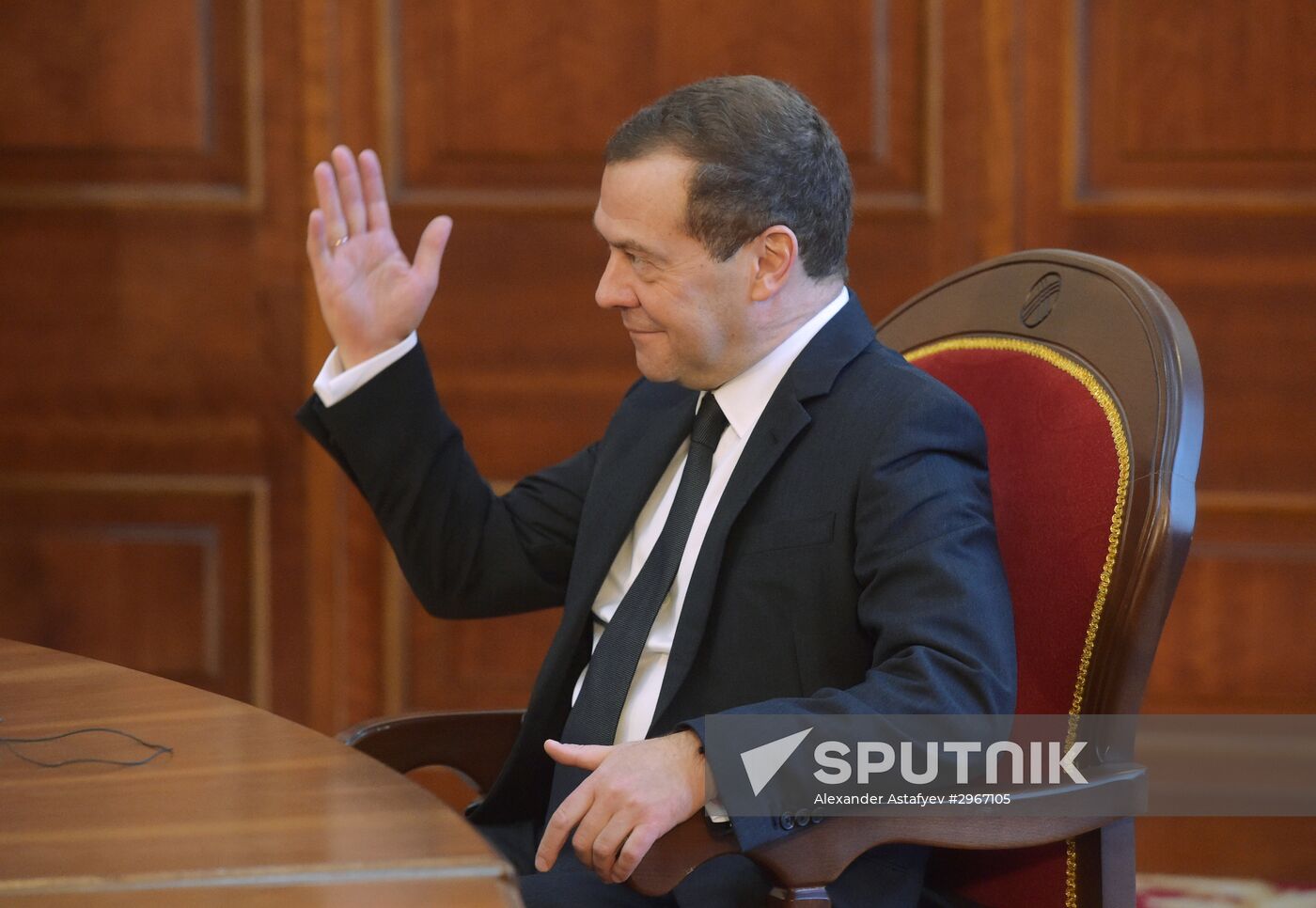 Russian Prime Minister Dmitry Medvedev's official visit to Kyrgyzstan